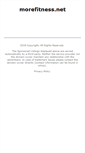 Mobile Screenshot of morefitness.net